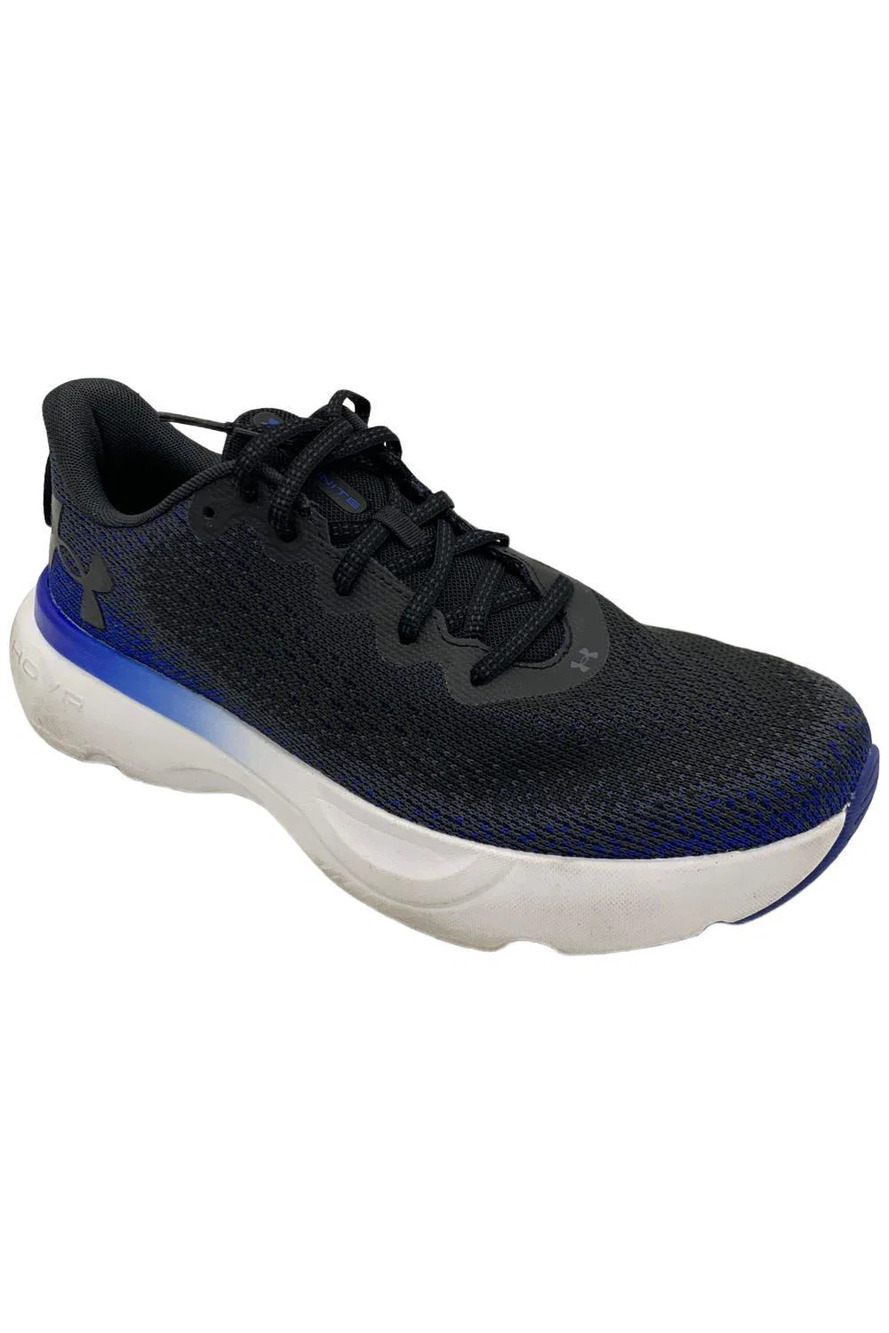 Under Armour Men's Infinite Pro Sneakers Black/Royal Blue - Medium